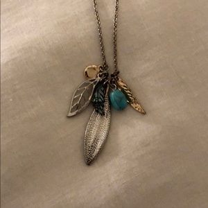 Long Feather Necklace